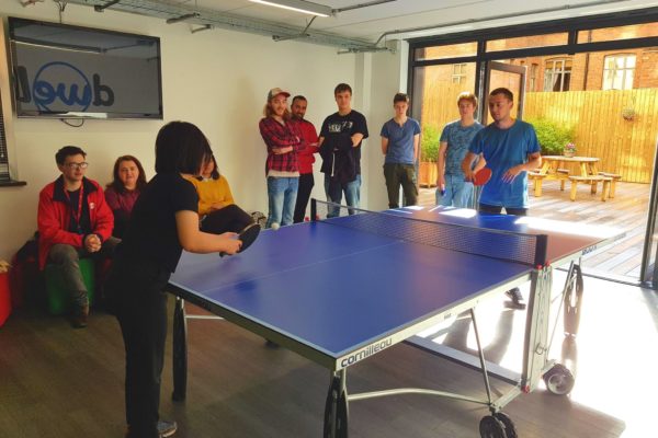 Table tennis tournament in dwell MSV, the United Kingdom